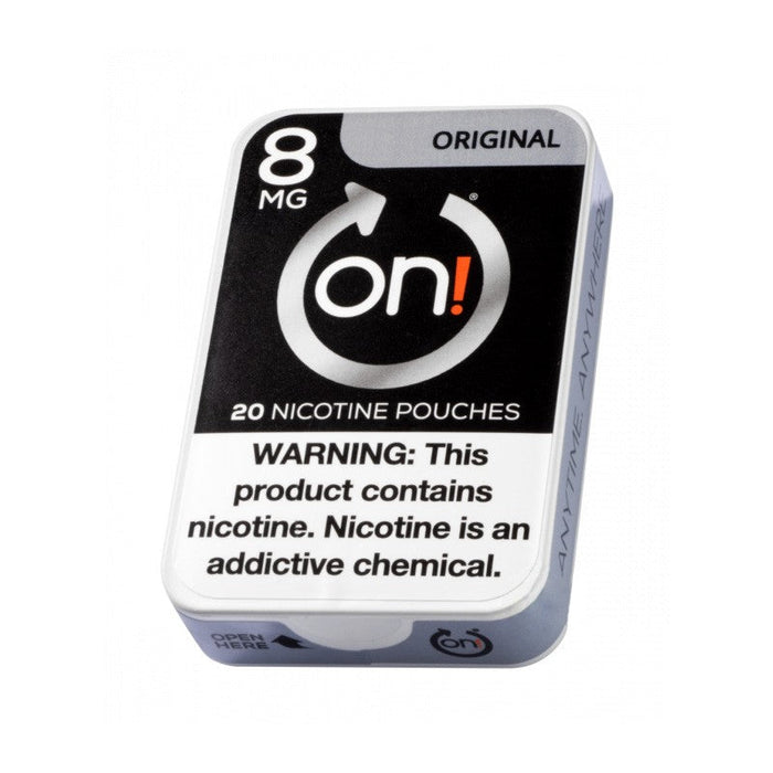 On! Nicotine Pouches (20 Pouches/Can)