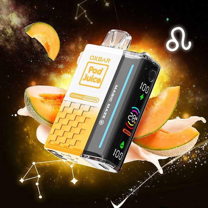 OXBAR Magic Maze 2.0 featuring adjustable wattage for a customizable vaping experience.