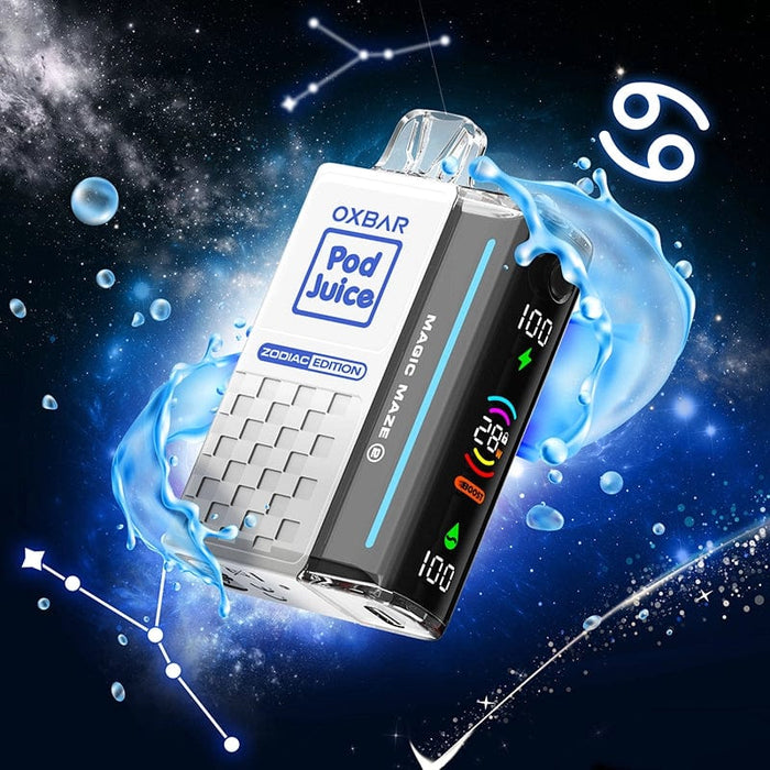 Up to 30,000 puffs in the OXBAR Magic Maze 2.0 disposable vape with Boost Mode.