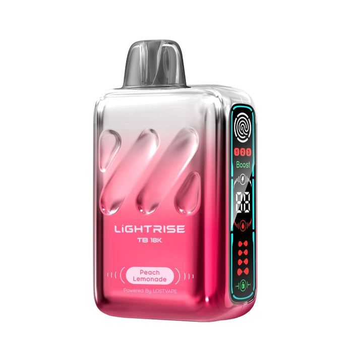 Boost Mode and Turbo Mode settings on LightRise TB 18K Disposable Kit