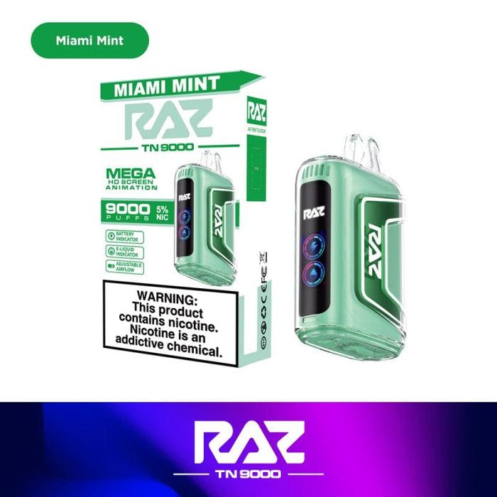 RAZ TN9000 unmatched vaping experience