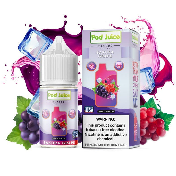 Malibu vape juice by Pod Juice provides refreshing menthol and zesty citrus in every puff.