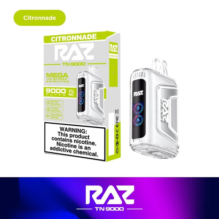 RAZ TN9000 12mL e-liquid capacity