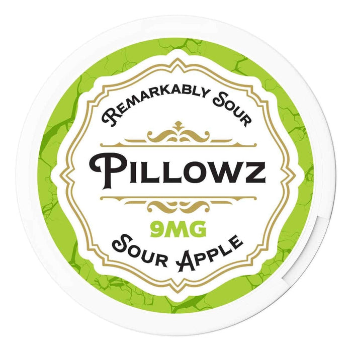 Pillowz TFN Sour Apple Nicotine Pouches (20 Pouches/Can)