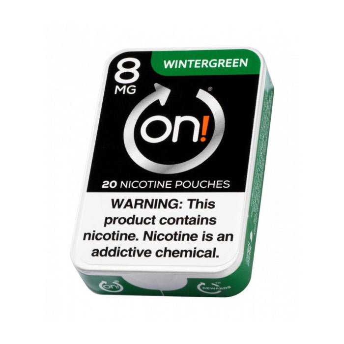 On! Nicotine Pouches (20 Pouches/Can)