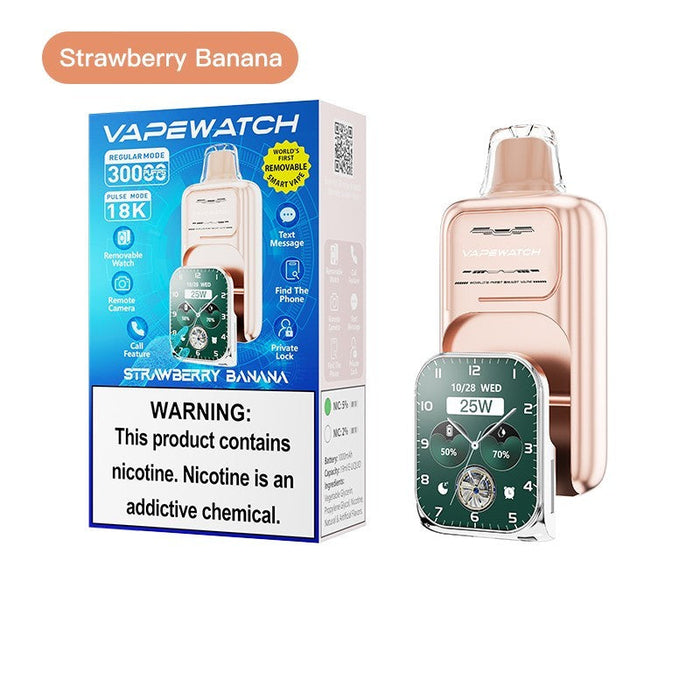 JNR VapeWatch Removable Screen 30K Vape 5%