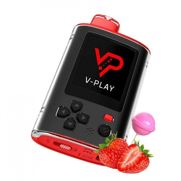 Craftbox V-Play 20K disposable vape with retro gaming and nicotine strength of 5%.