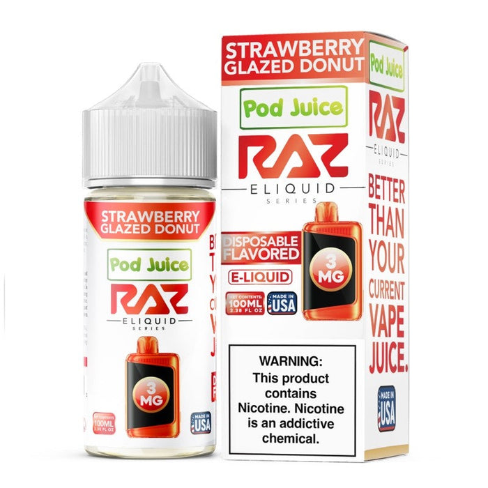 Pod Juice collaboration brings the delicious Jolly Blue Razz Ice e-liquid with 70% VG.