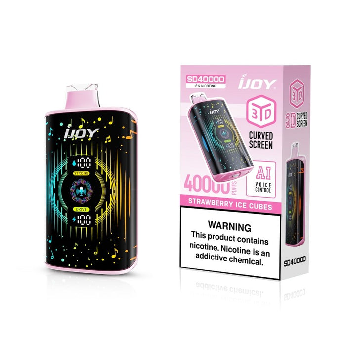 Switch vape modes with voice commands on iJOY Bar SD40000.