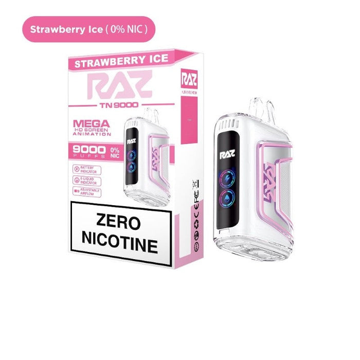 RAZ TN9000 Nicotine Free Disposable Vape 12ml