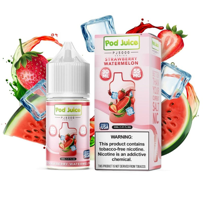 Pod Juice PJ5000 Malibu brings a refreshing citrus and menthol blend in a 30ml bottle.