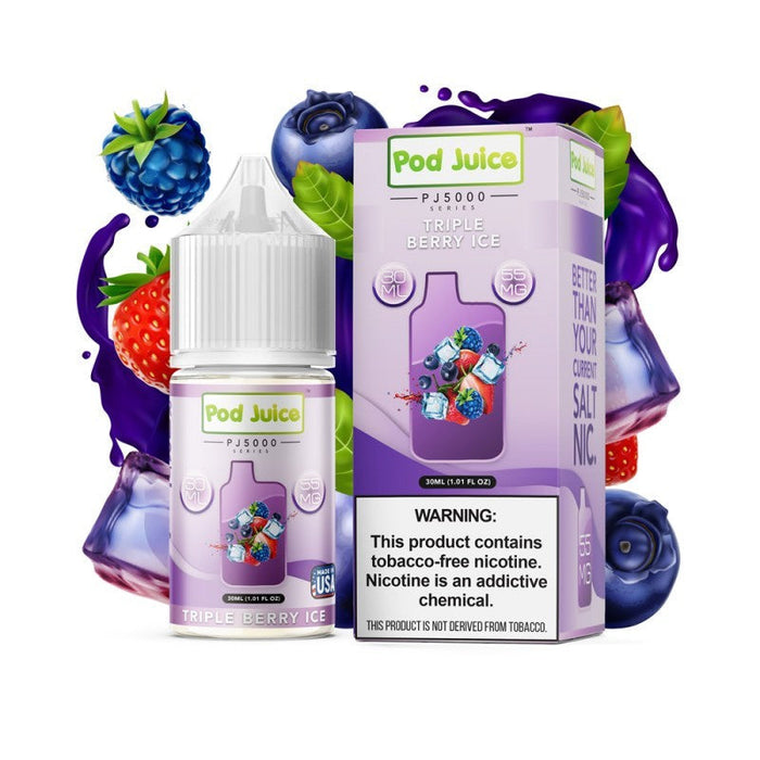 Pod Juice PJ5000 Malibu flavor combines zesty orange and menthol for a refreshing vape.