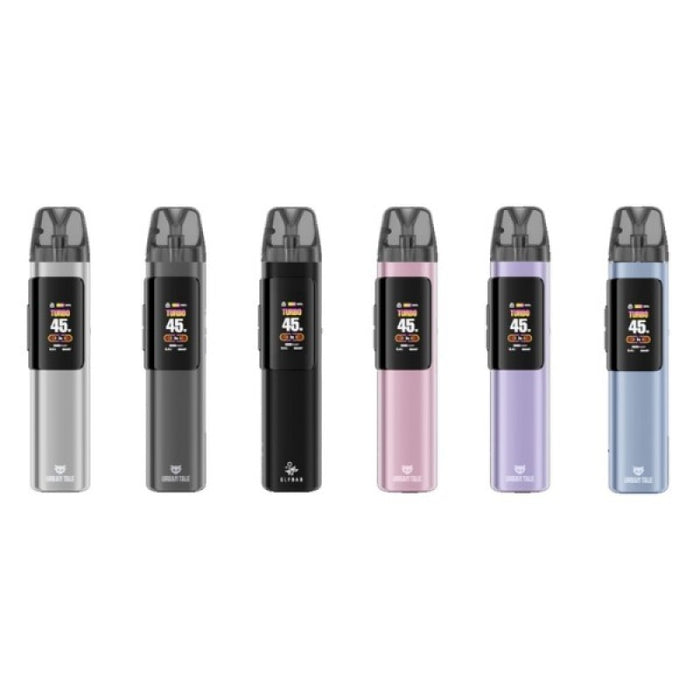 Urban Tale X Lost Mary Xplore Pro Pod Kit – A compact and powerful pod system with a 1200mAh battery, 0.96-inch color screen, and top-filling design. Perfect for MTL and RDL vaping. Shop now at VapeNear