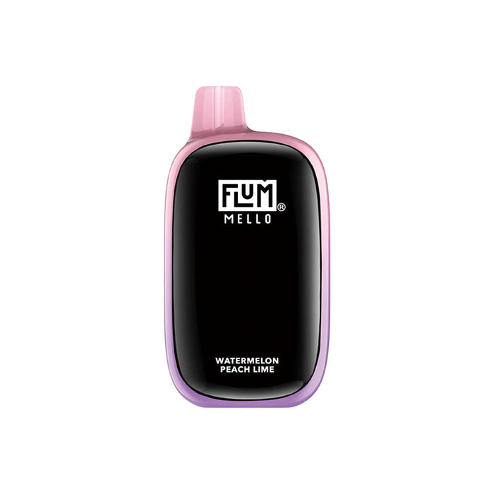 Flum Mello 20000 Disposable Vape with Sour Apple Icy flavor and long-lasting puffs available at MistVapor.