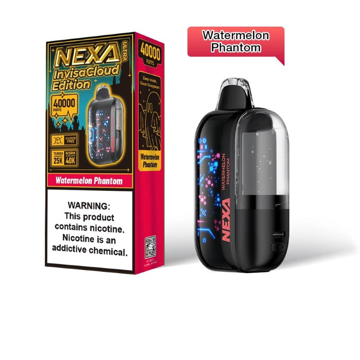 Buy Nexa Ultra Invisacloud 50000 vape for long-lasting flavor and smooth vapor at Vapenear online.