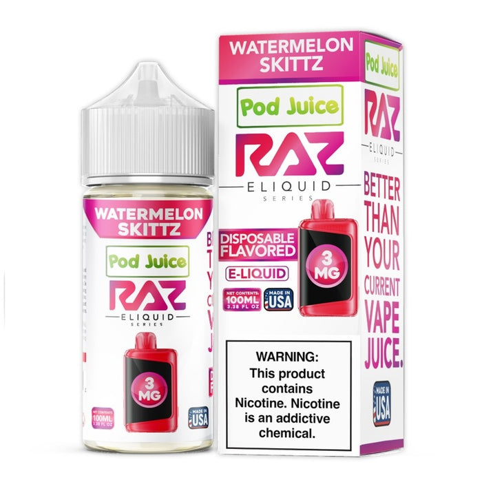 Jolly Blue Razz Ice E-juice featuring a blend of blue raspberry and menthol flavors.